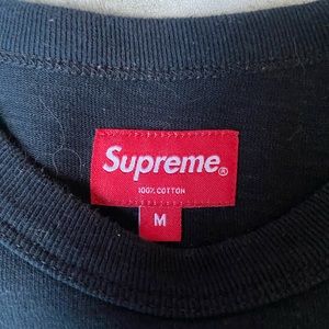 Supreme Cloud Arc Tee Black☁️